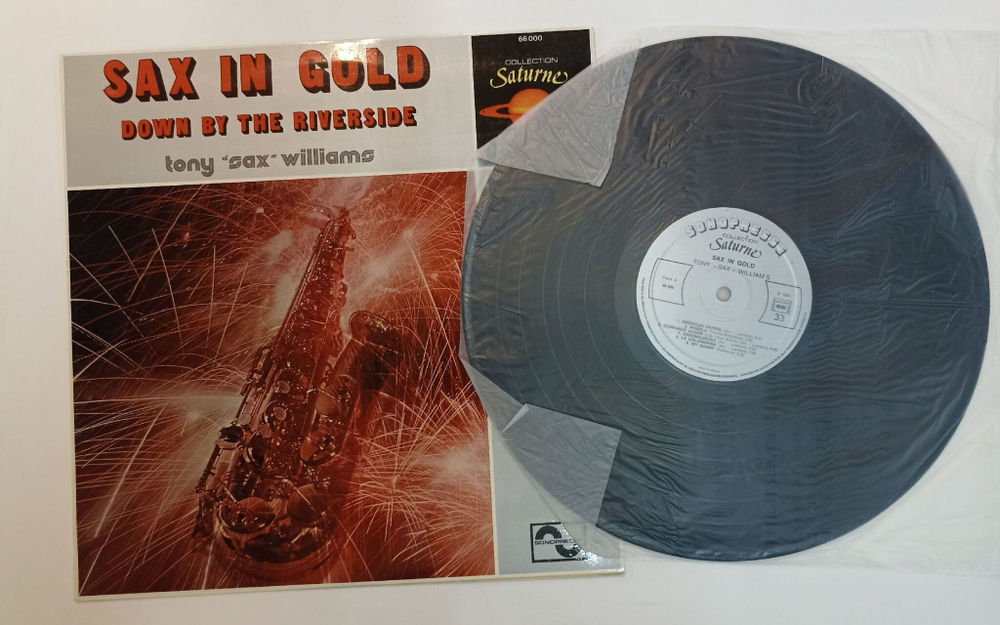 Винтажная виниловая пластинка LP Tony Sax Williams Sax In Gold (France 1975)