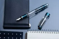 Перьевая ручка TWSBI Diamond 580 AL R Темно-синего цвета спером EF (M7447920) 6