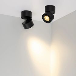 Светильник SP-POINT-SURFACE-R85-12W Warm3200-MIX (BK, 36 deg, 230V) (Arlight, IP20 Металл, 5 лет) 058606