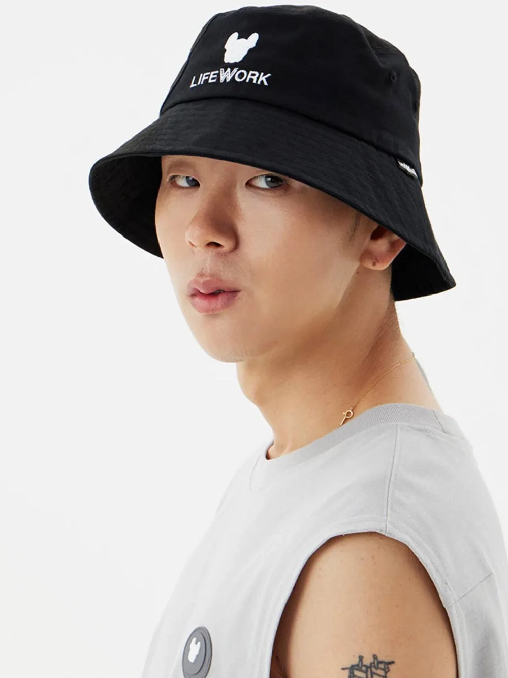 Панама из смешанного материала