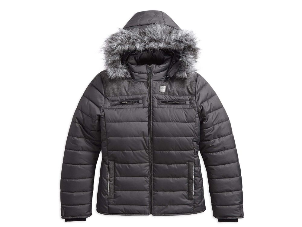 Пуховик женский ездовой Harley-Davidson -70% Пуховик женский ездовой Harley-Davidson -70%