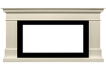 Каминокомплект California  - Слоновая кость (Высота 860) с очагом Crystal 40 RF