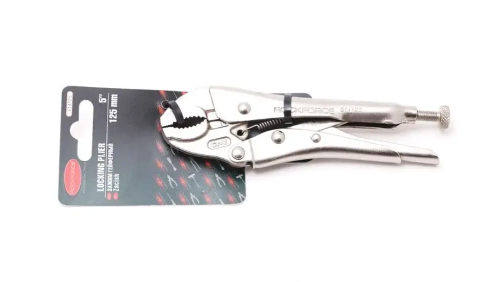 Зажим гейферный 5''(125мм) RockFORCE RF-614125