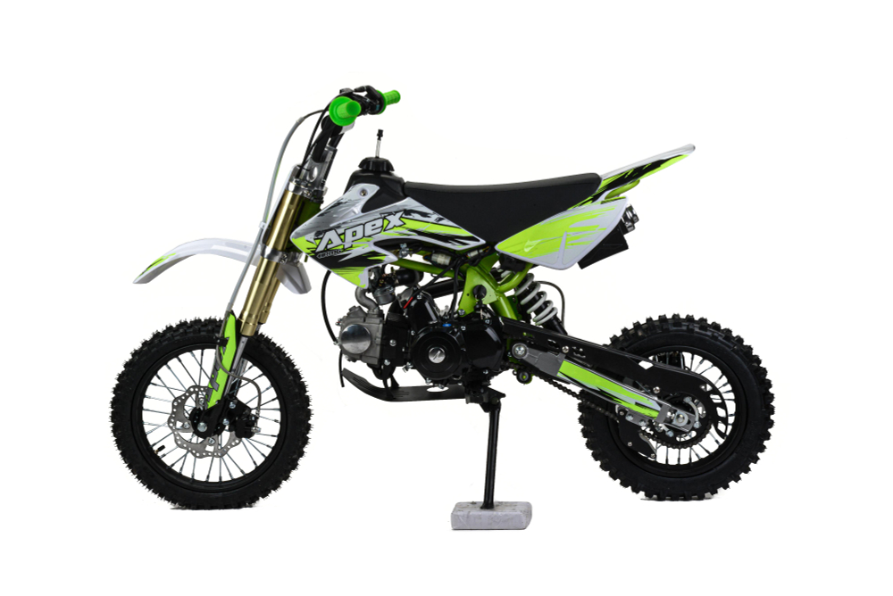 Питбайк Motoland 110 APEX10 E зеленый 14/12