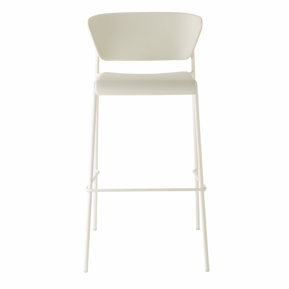 Стул барный пластиковый Scab Design Lisa Technopolymer, лен
