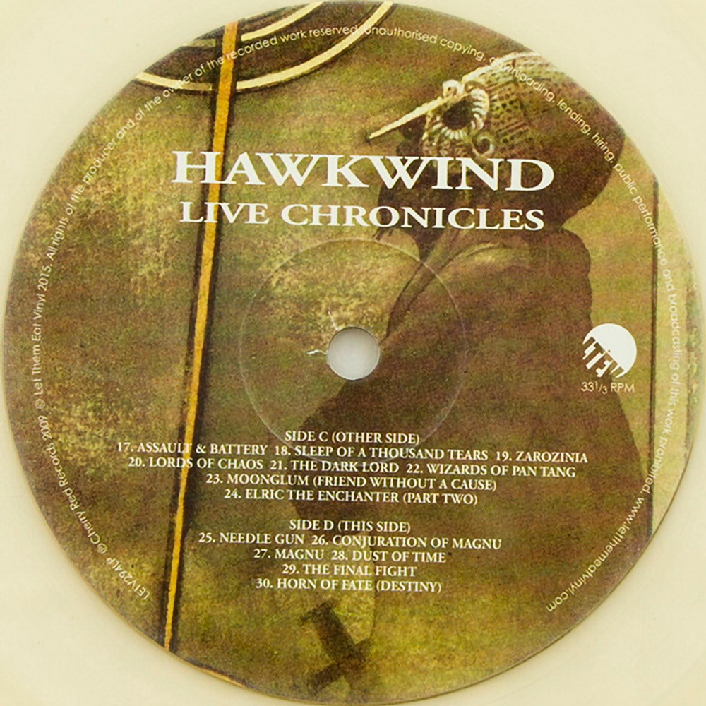 Hawkwind / Live Chronicles (Clear Vinyl)(2LP)