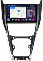Магнитола для Toyota Harrier 3 XU60 2017-2020 (большая рамка) - FarCar 9534F3 монитор 10" QLED на Android 13, 8 ядер (TS18), CarPlay, 4G SIM-слот