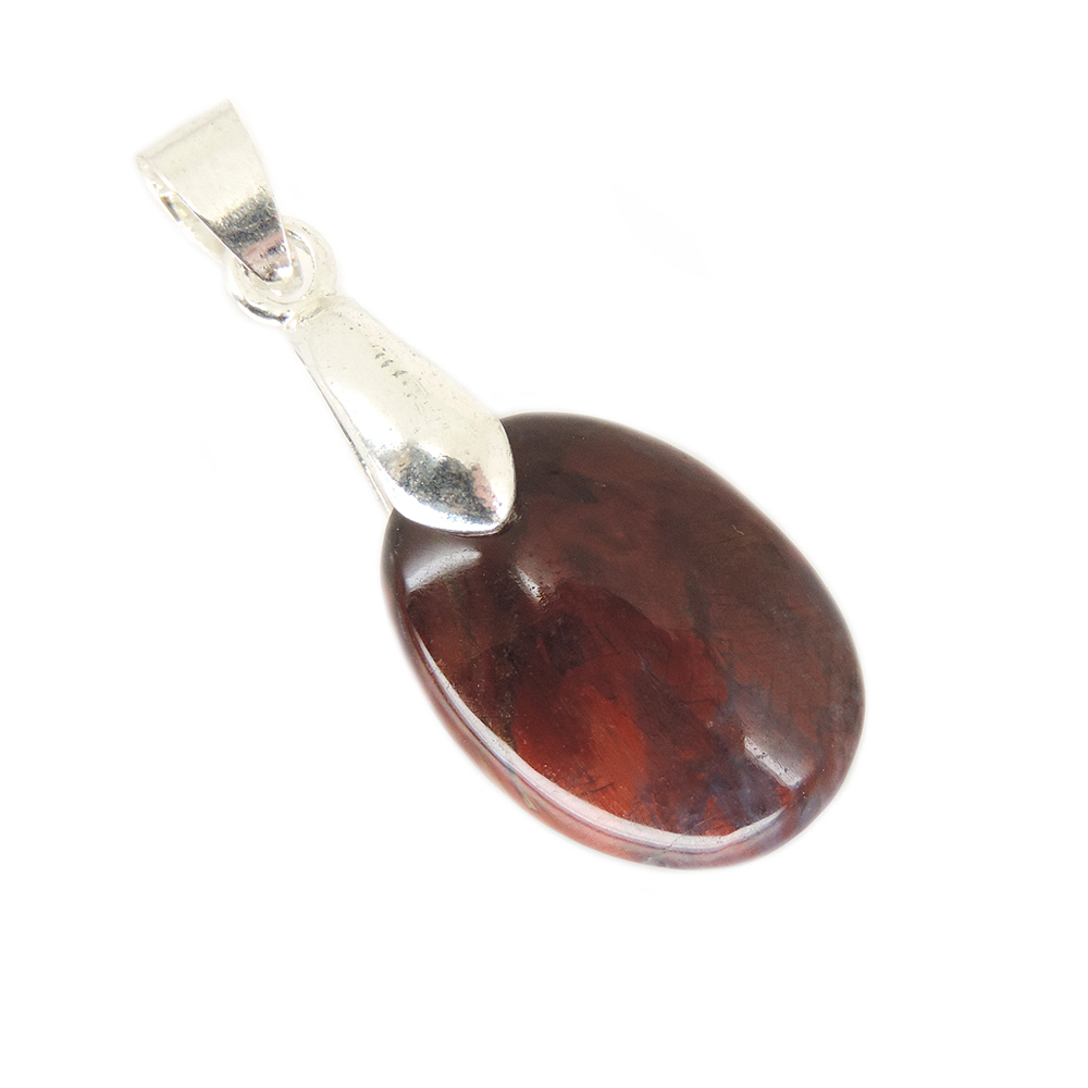 Кулон "Овал" питерсит асс