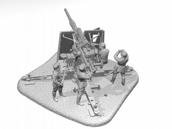 Немецкое тяжелое зенитное орудие ФЛАК (FLAK) 36/37