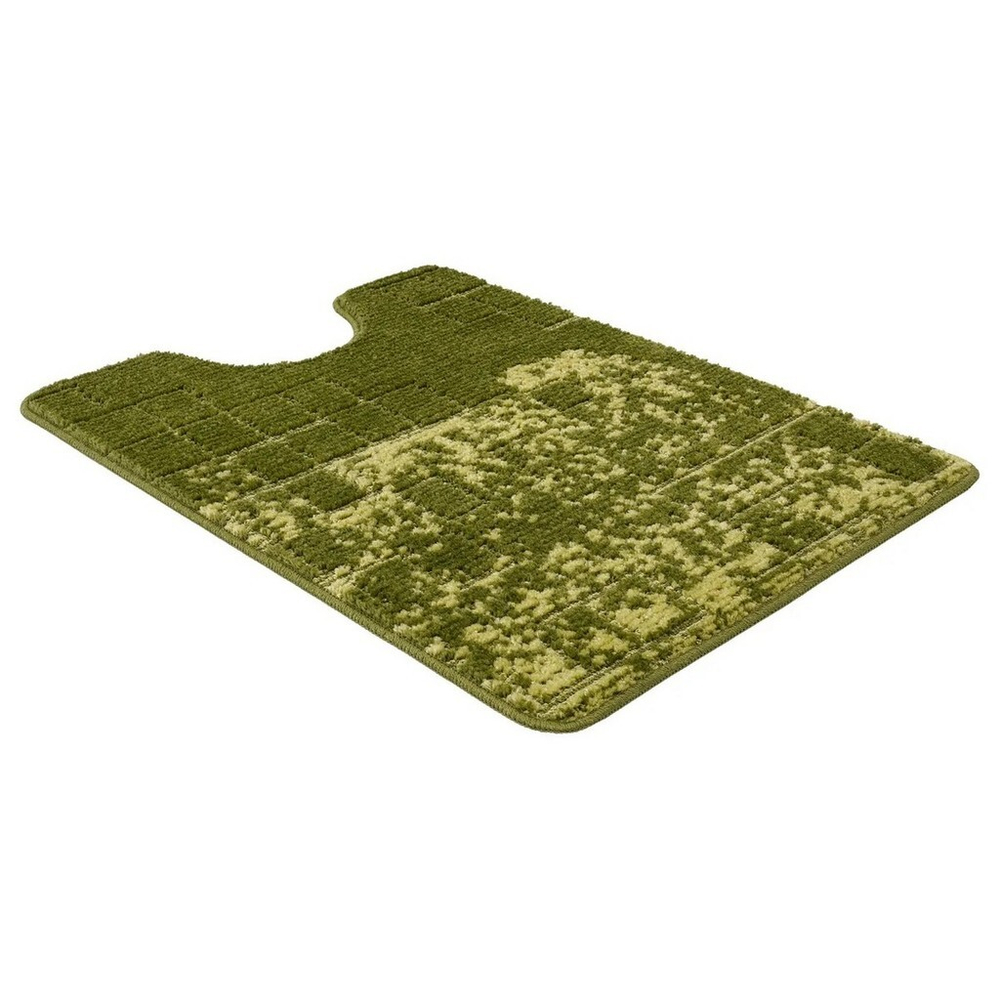 Коврик д/туалета Shahintex Vintage  60*80 зеленый (01)