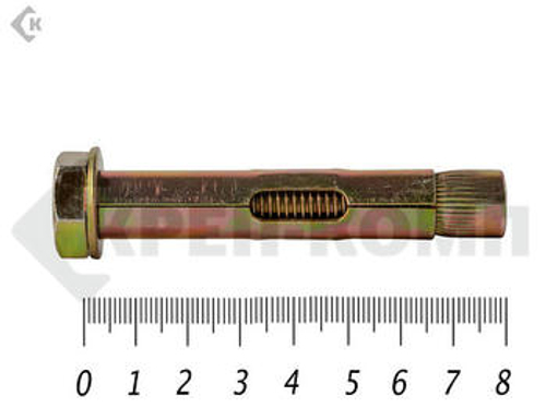 Анкер болт болтом м10 12х 80 (5 шт)