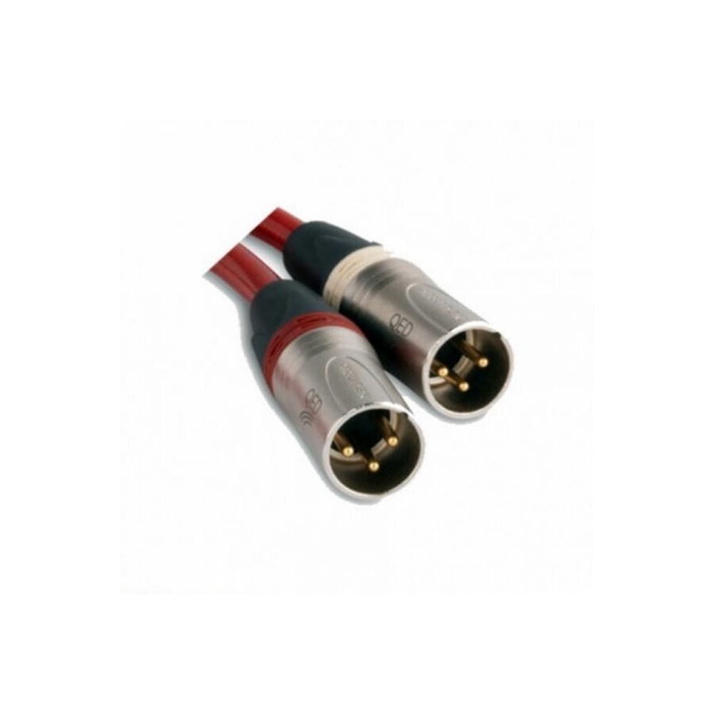 QED (QE3288+QE3289) QED REF XLR TRAY-MALE+FEMALE 2R 2W, Разъем XLR. набор 2 шт. кр 2 шт. бел