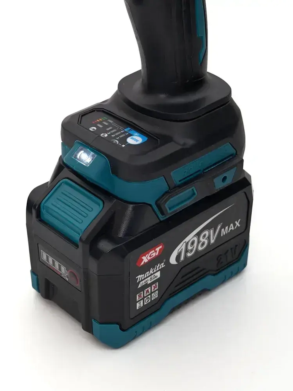 Гайковерт аккумуляторный Makita 1500Нм. , ударный,бесщеточный, 2 АКБ,1/2 дюйма, профессиональный