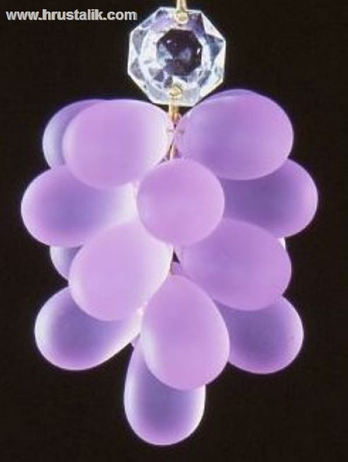 Подвеска большая гроздь со штросом