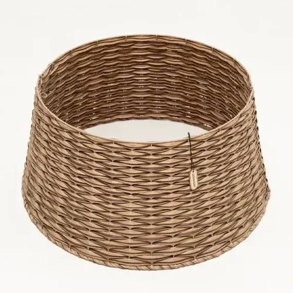 Корзина под елку Прованс 65*48*30 см., разборная, орех, ЕлкиТорг (65-219)