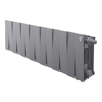 Радиатор Royal Thermo PianoForte 200 VDR Silver Satin - 14 секций нижнее подключение (правое)