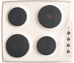 Поверхность варочная  Гефест СВН 3210 К55 (кремовая эмаль, ручки латунь)