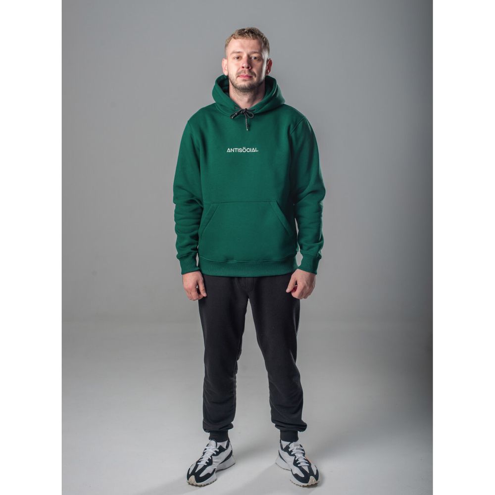 Худи Antisocial Basic Зеленый