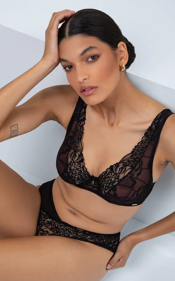 Бюстгальтер Truffle Noir M Bralette
