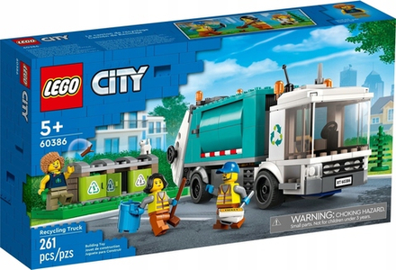 Конструктор LEGO CITY 60386 Перерабатывающий грузовик