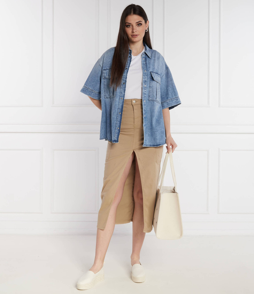 Футболка DONDUP - made in Italy - белый(DS003 JS0280D HO1)