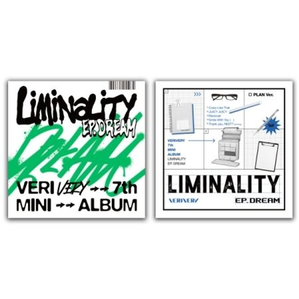 Альбом VERIVERY - Liminality - EP.DREAM 7th Mini Album 2 Version SET