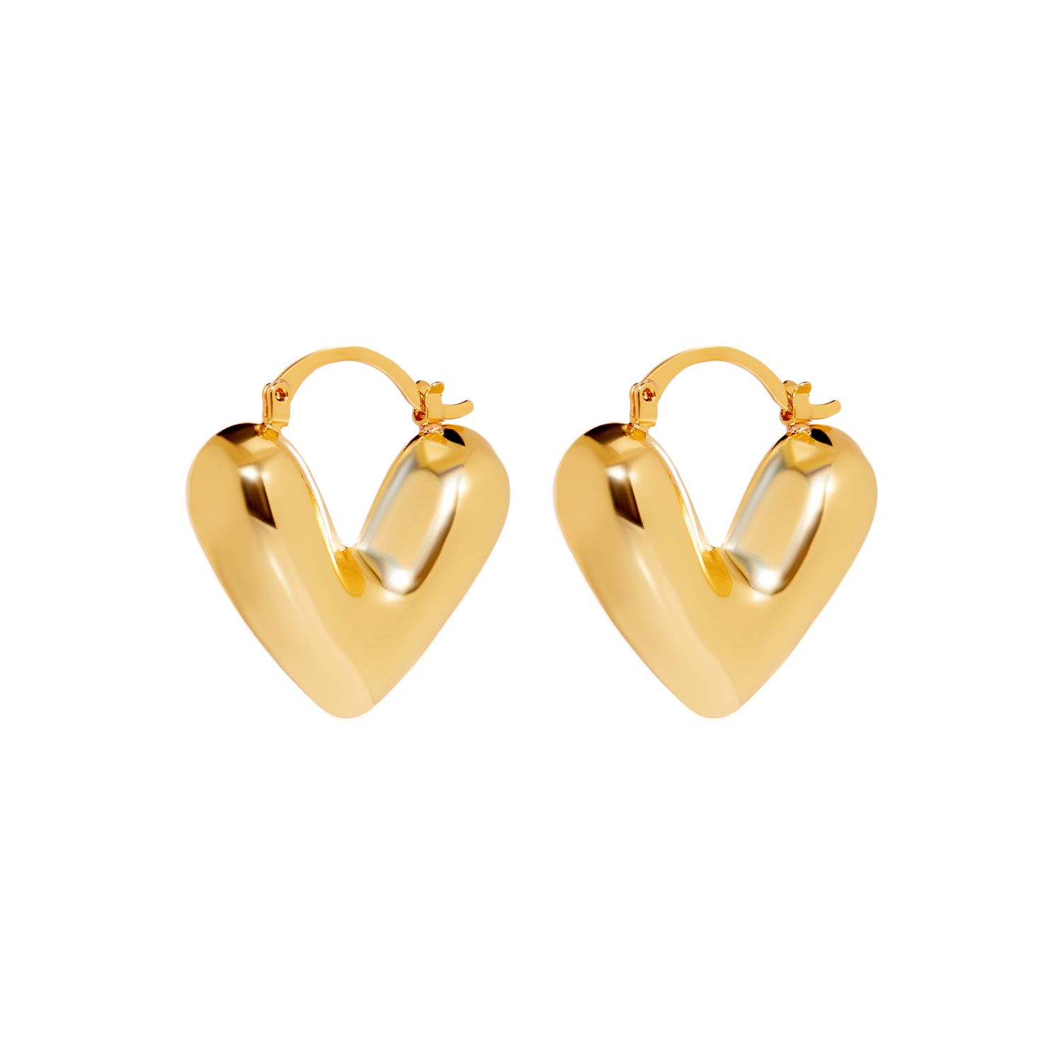 Серьги Chic Heart Earrings