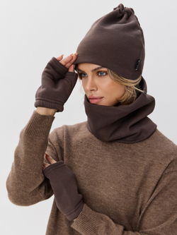 Снуд унисекс из футера с начесом