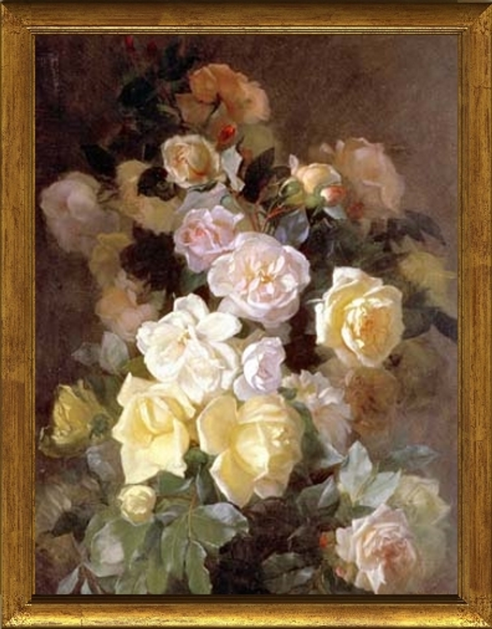 Картина Brookpace Fine Art Bouquet of Cream Roses (73 x 88 см)