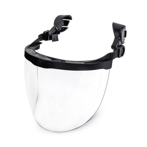 Щиток защитный лицевой РОСОМЗ КБТ Сфера ВИЗИОН TITAN с креплением на каску, арт. 04540-2