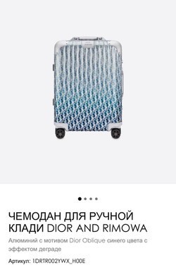 Чемодан Dior