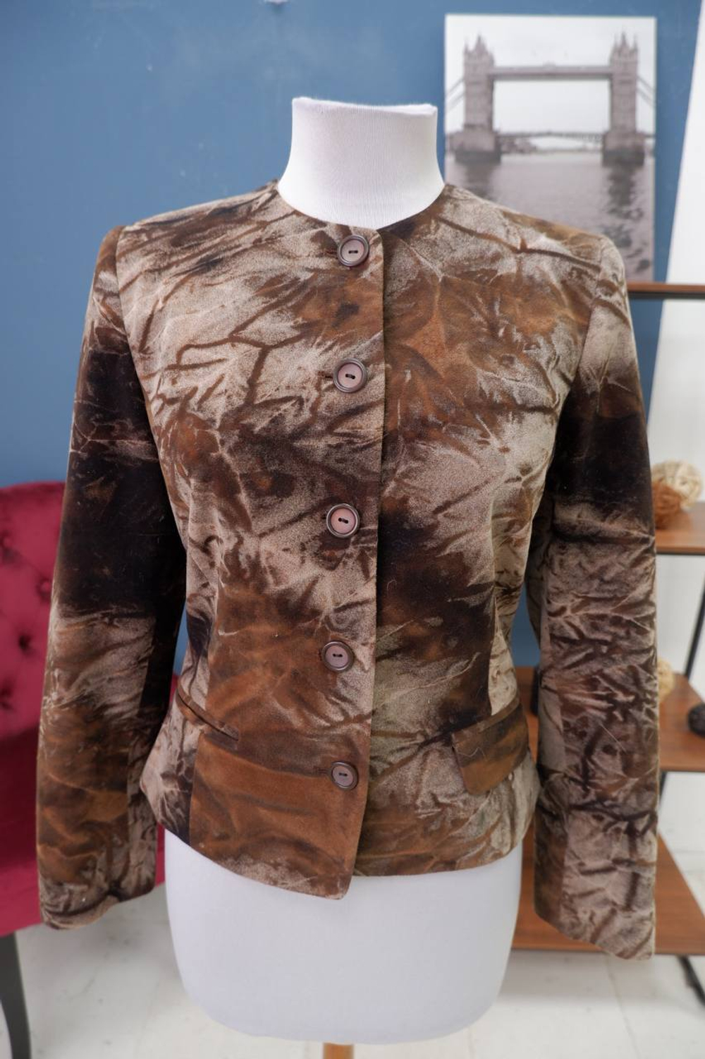 Жакет "Космос" красивый 44 размер