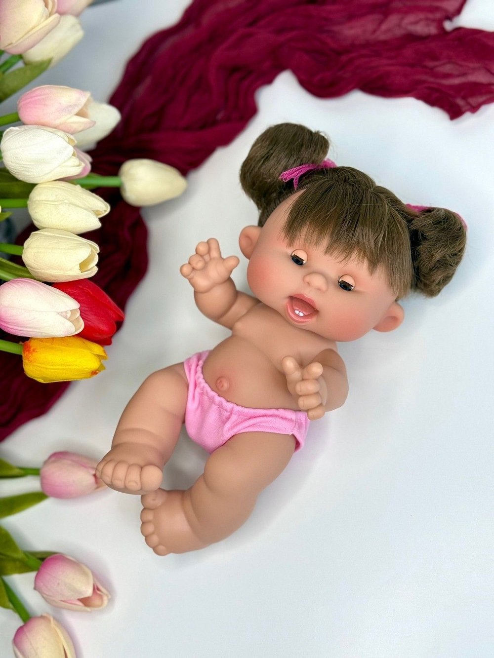 Пупс Nines 26см PEPOTE с закрывающими глазками (N804B1)