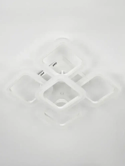 Люстра потолочная светодиодная с пультом ДУ Rivoli белая LED 80 Вт 3000 - 6000 К, светильник на кухню, в детскую, в спальню