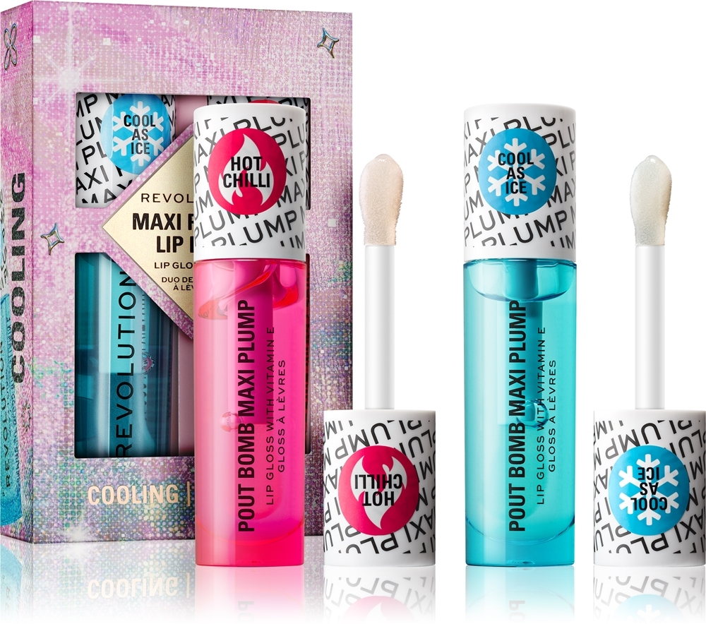 Makeup Revolution Xmass 2024 Maxi Plump - подарочный набор для губ, 1 шт.