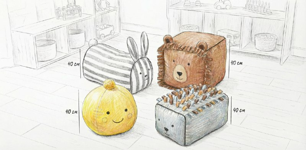 Зверята из русских сказок