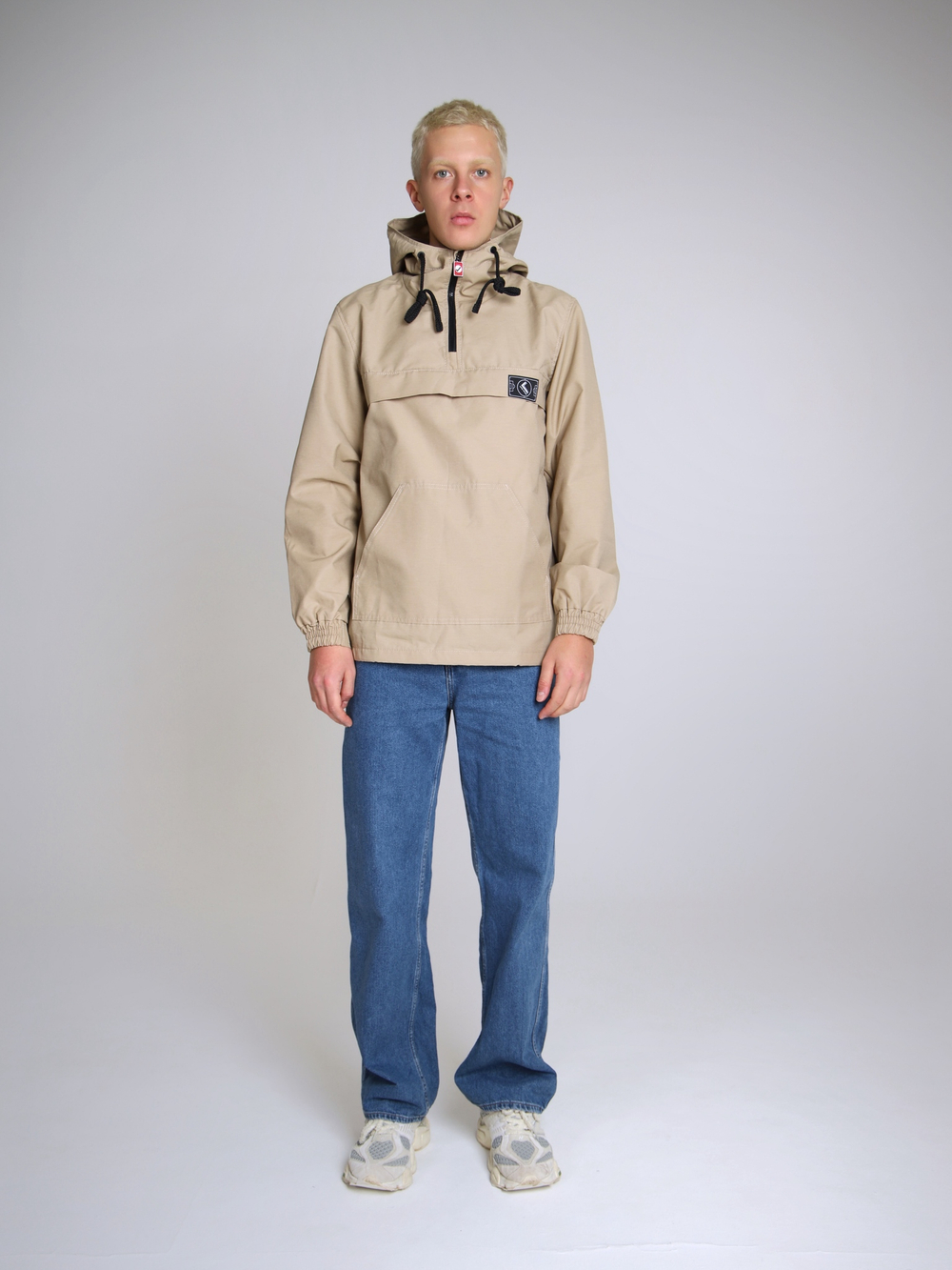 Анорак мужской без утеплителя бежевый Город Горький