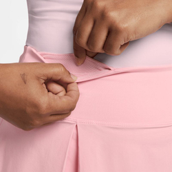 Женская Юбка теннисная Nike Court Dri-Fit Advantage Club Skirt - med soft pink/black