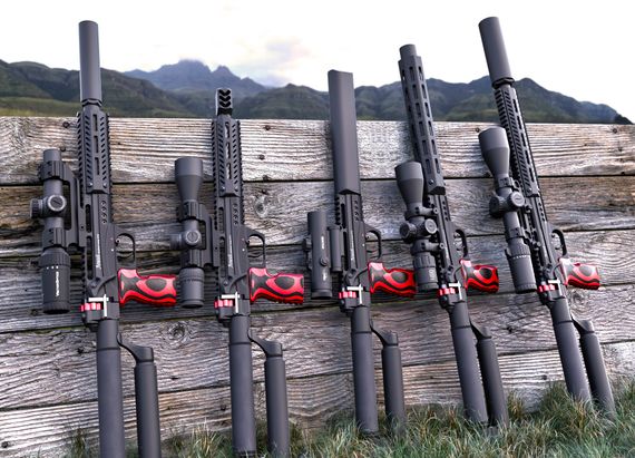 Пневматическая винтовка (до 3дж ) EDgun Леший 2.0 (5.5/6.35 мм, 250/350 мм)