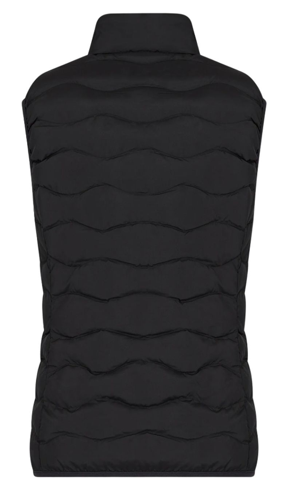 Женская теннисная жилетка EA7 Woman Woven Bomber Jacket - черный