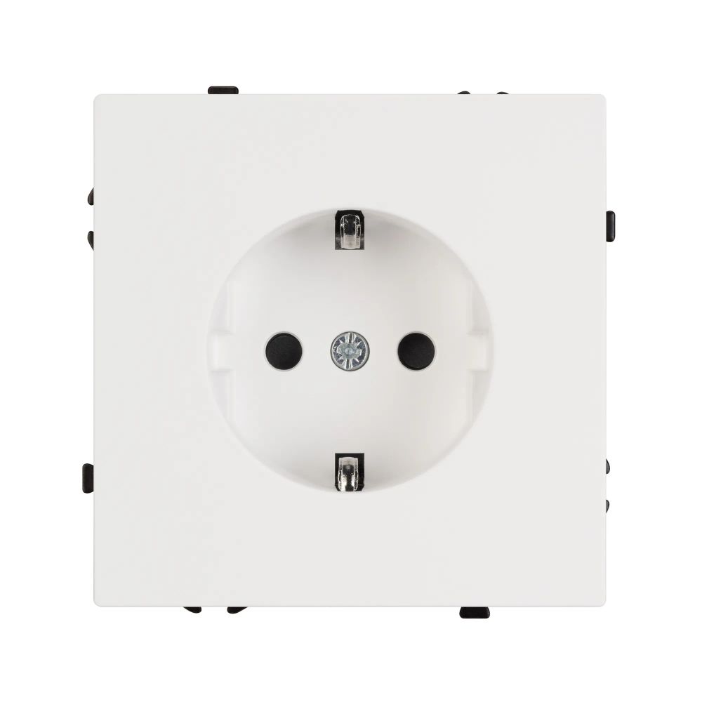 Механизм электрической розетки SCT-NOBE-MEU1-SFPL-WH (230V, 16A) (Arlight, Белый кварц) 054276