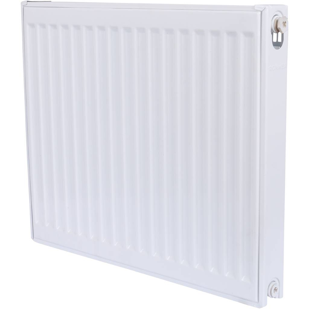 Радиатор панельный профильный ROMMER Ventil тип 11 - 500x600 мм (подключение нижнее, цвет белый)