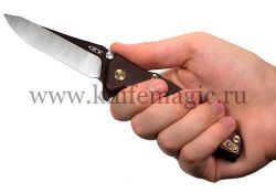 Нож Zero Tolerance 0392BRNGLD Rick Hinderer Limited Editionфотография - 8