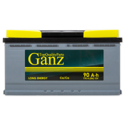 Аккумулятор GANZ Standart 90 А/ч обратный R+ 353x175x190 L5 EN 770 А