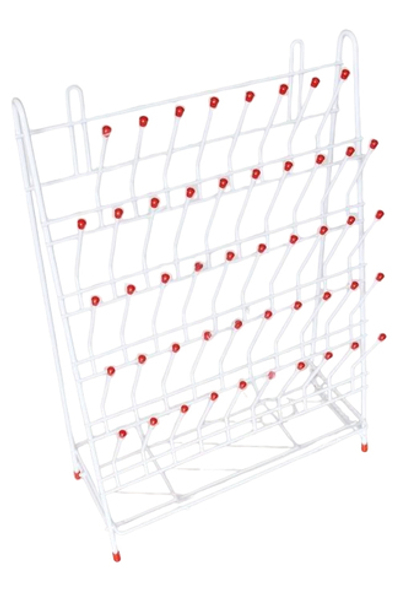 Панель для сушки лабораторной посуды, метал., 48 предметов, уп.1/5 шт