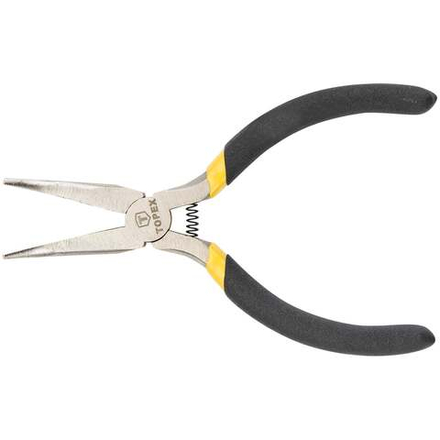 Удлиненные прецизионные плоскогубцы TOPEX изогнутые 32D723