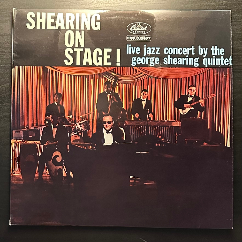 The George Shearing Quintet ‎– Shearing On Stage! (Дания 1960г.)