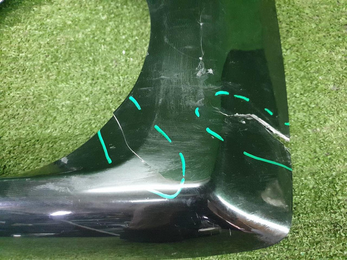 Накладка фары правая Mercedes G W463 (2018-н.в.) AMG