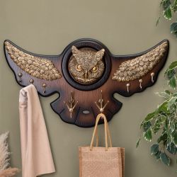 Вешалка настенная Bubo Орех Бронза