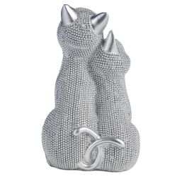 ФИГУРКА ДЕКОРАТИВНАЯ "КОШКИ" 13Х10,8Х21 СМ